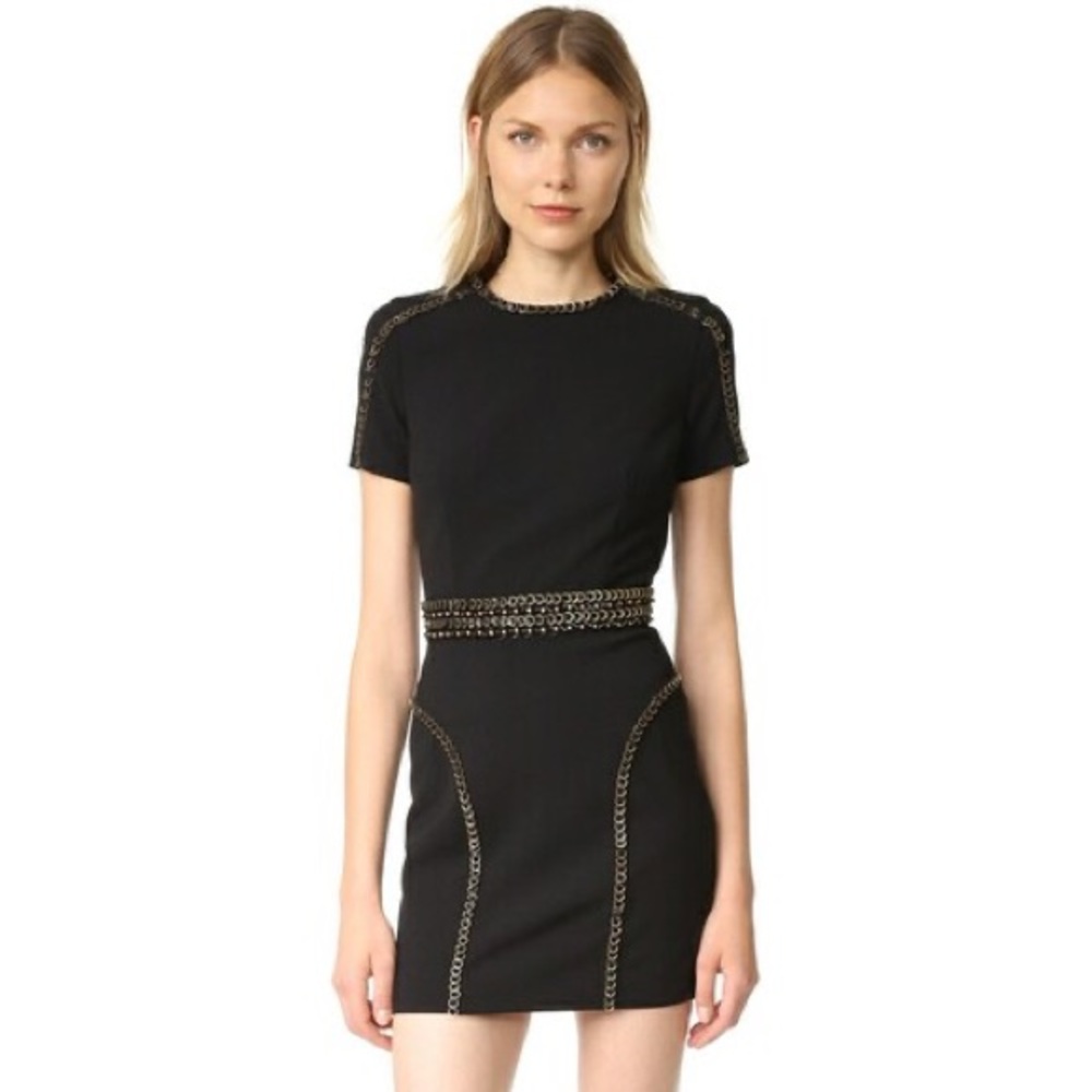 DSquared2 Chain Embroidery Mini Dress